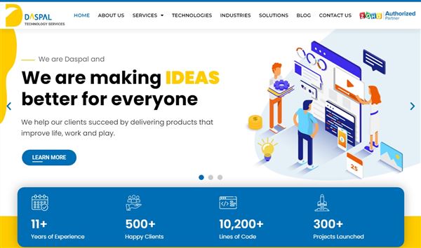 Daspal Technology Services | Website Design And Web Application Development | Mobile App Development | CRM & ERP Development